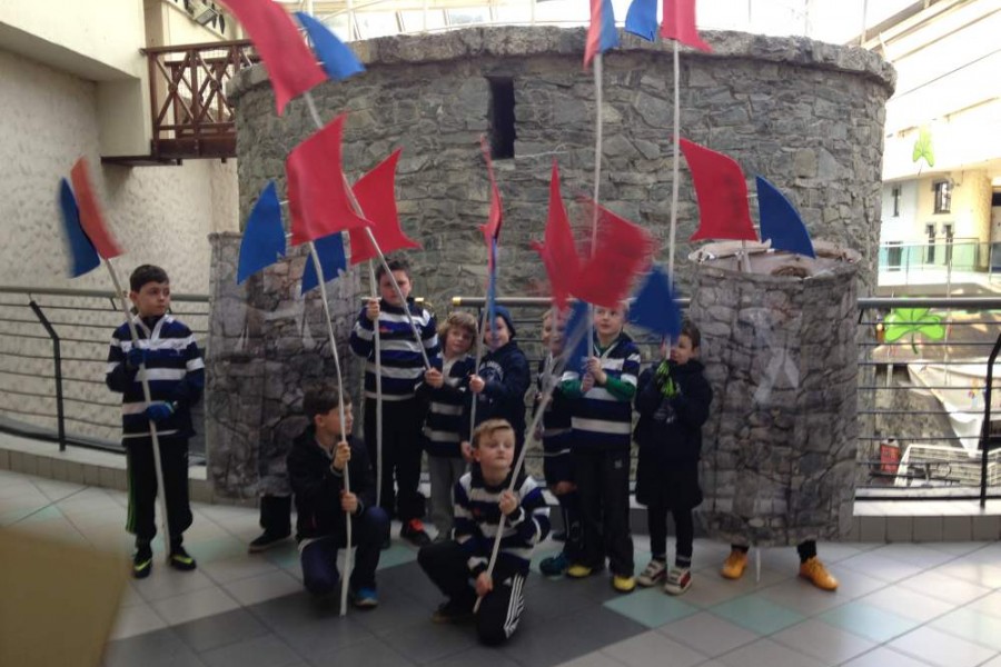 St Patricks day  2015 at the Eyre Square Centre